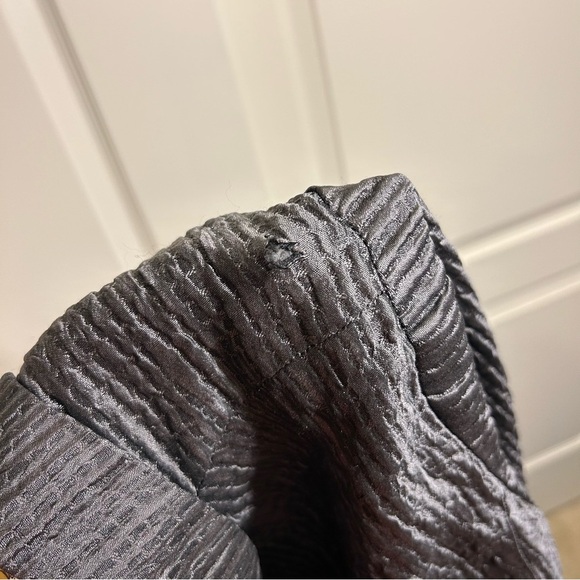 Eileen Fisher Gray Textured Career Blazer Outer Wear Jacket - Picture 5 of 6